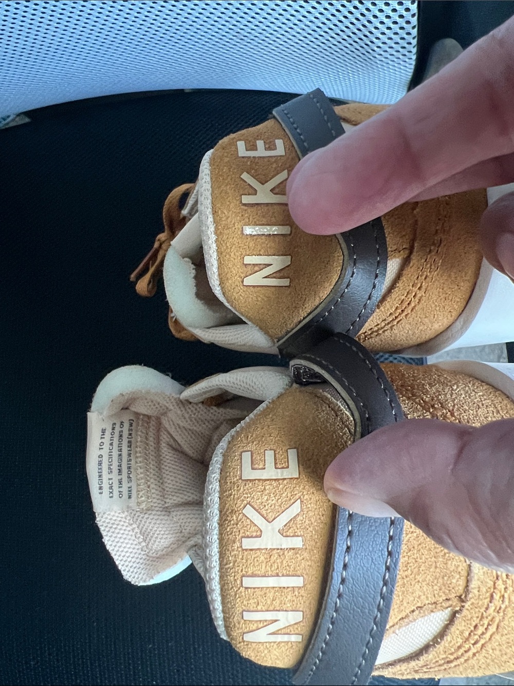 Nike Women’s Mustard Tan & Brown Casual Sneaker - Picture 7 of 10
